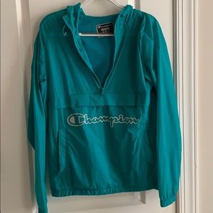 Champion Teal Windbreaker